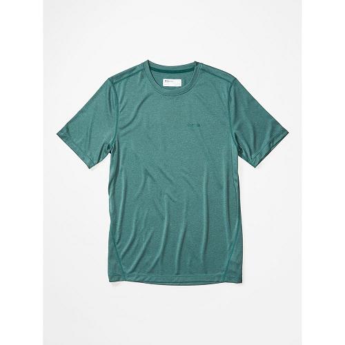 Marmot Clothes Green NZ - Conveyor T-Shirts Mens NZ4827531